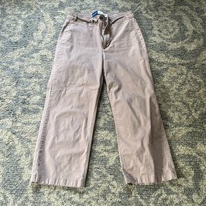 Old Navy, Extra High-Rise Wide Leg, Pink/Beige, 4 Petite